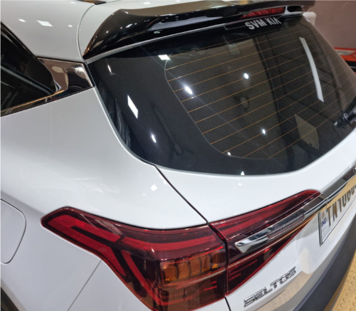 Car exterior polish spray